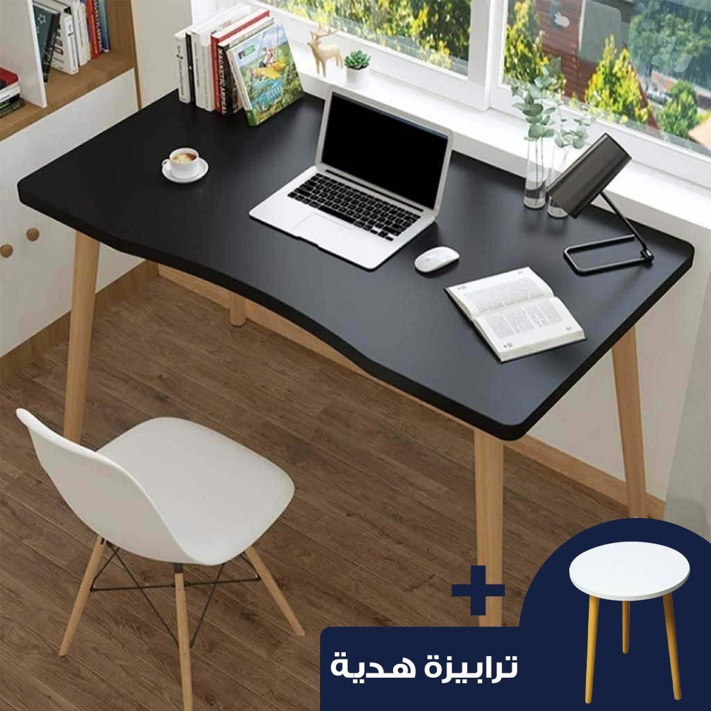 مكتب خشب زان أحمر و ميلامين ماليزي